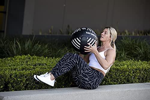 Sanabul Lab Series 14-inch Medicine Ball for Exercise Cross Training Essential Core Workouts and Explosive Fitness Exercises Weighted Ball - size: 15 lbs