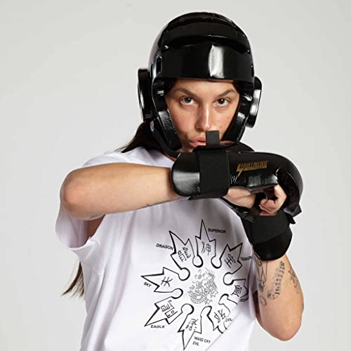 ProForce Lightning Punches Karate/Martial Arts Sparring Gloves - color: Pink, size: Small
