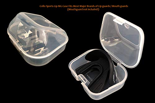Mouth Guard Case Lip Guard Mouthpiece Case for Most Brand Mouthguard - style: Lip Guard Case/1pc