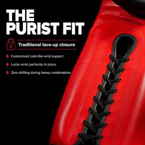 Ringside Lace IMF Tech Boxing Training Sparring Gloves - color: Red, size: 16 OZ