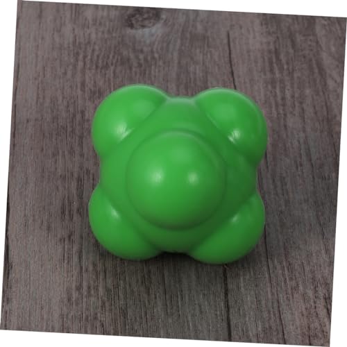 SUPVOX Agility Training Ball 6-Sided Reaction Ball for Hand-Eye Coordination Reflex Training