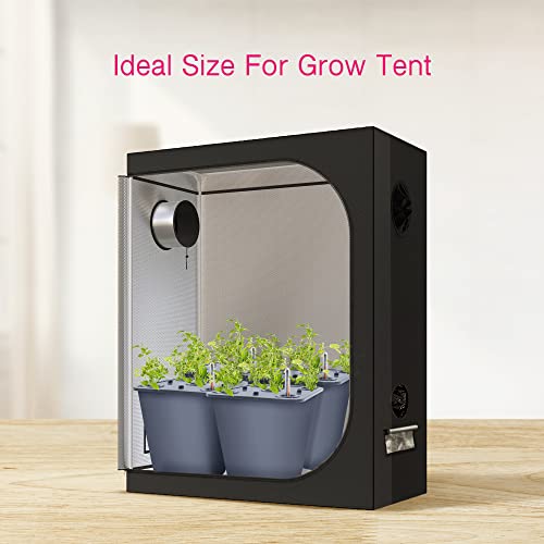 4 Hydroponic Buckets Kit for Plants, Hydroponics Growing System for Herbs/Tomato/Vegetables, DWC System with Air Pump & Germination Tray (Complete Indoor Hydroponic Gardening Supplies)