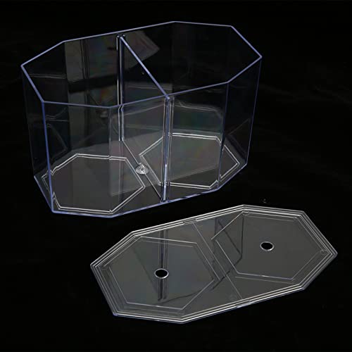 Tbest Rium Fiser Box Multipurpose Transparent Al Fish Ition Box for Fising Pet Plieish and Aries