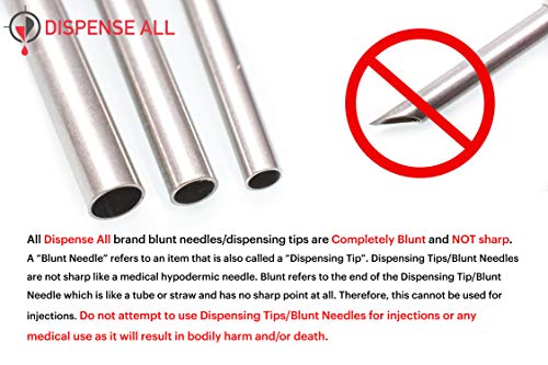 The Single 60ml - All-Purpose Industrial Syringe Kit with 7 Dispensing Tips; 5" 8g, 4" + 2" + 1" 14g and 18g, 1 Easy Grip Syringe Cap, 6 Tip Covers