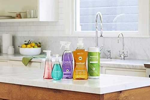 Method 01239 All Surface Cleaner, Lime & Sea Salt, 28 oz Bottle, 8/Carton - size: 28 Ounce (Pack of 8)