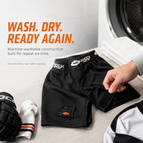 Shock Doctor Men’s Loose Hockey Short Supporter with BioFlex Cup Included. for Adult Men - size: XX-Large