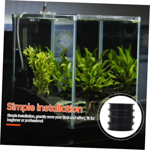 20pcs Fish Tank Wire Organizer Inlet Outlet Grommets for Aquarium Base Cabinet Easy Installation for Home Aquariums and Fish Enthusiasts
