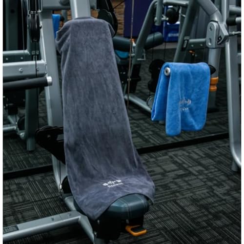 Multifunctional Fitness Towel for Sports Super Soft Quick-Drying Microfiber Towels Swimming Gym Equipment Sweat Pad (Dark Gray) - color: Dark Gray
