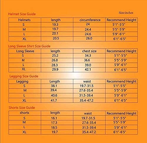 Body Safe Guard Padded Compression Shirts, Long Sleeve Shoulder Rib Chest Protector Suit for Football - size: X-Large