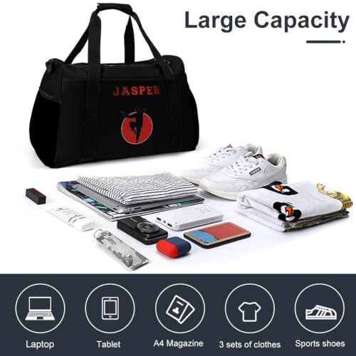 Custom Name Taekwondo Karate Duffle Bag for kids Boy Girls,Personalized Martial Arts Gear Bag,Water-Resistant Sparring Equipment - color: Taekwondo Karate-09