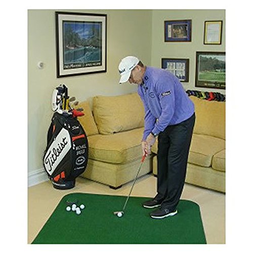 Big Moss Golf The Country Club 610 V2 6'X10' Practice Putting Chipping Green with 4 Cups