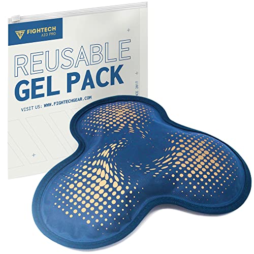 FIGHTECH Reusable Gel Ice Pack - Hinge Joint, 2 Pack, Hot and Cold Therapy | Cold and Hot Pack for Rotator Cuff Injuries Bursitis Swelling and Post Surgery Recovery - Reusable Leak Resistant Design - size: Large (2-Pack)