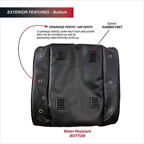Athalon Everything Boot Bag/Backpack - color: New Rust Black