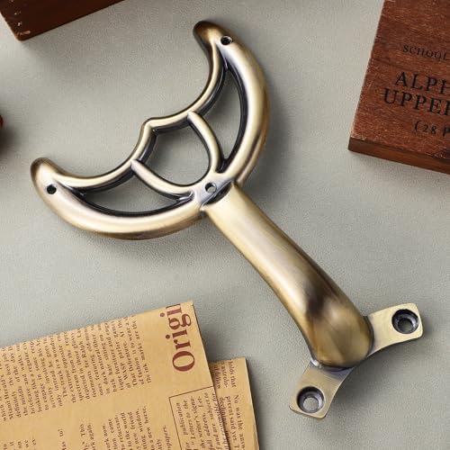 Replacement Ceiling Fan Blades Arm - Stable Ceiling Fan Arm Metal Replacement Part - Golden - color: Coffee