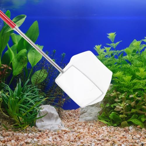 Cabilock Mini Telescopic Shrimp Net for Aquarium Small Fine Mesh Fish Net with Extendable Handle for Fish Tank Maintenance and Shrimp Catching