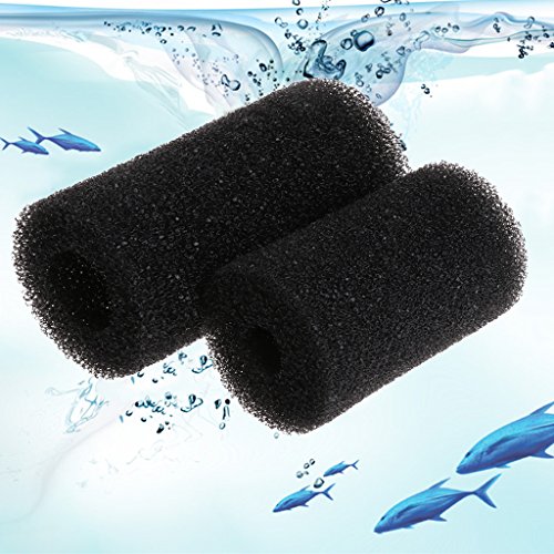 Aquarium Pre-Filter Sponge 5-Pack Black Foam Cut-to-fit Roll, Fish Tank Inlet Protector, Fish & Shrimp