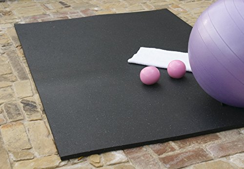Rubber Cal Shark Tooth Heavy Duty Mat - size: 3/4-inch x 4ft x 6ft