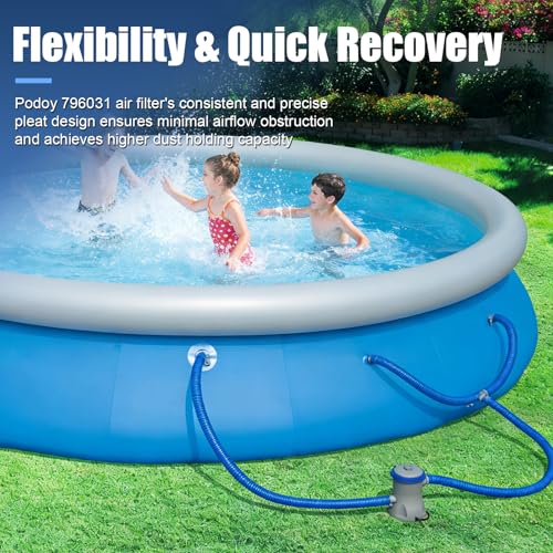 Pool Pump Replacement Hose 1.25 x 59 Inch Compatible with Filter Pump 607 637 Above Ground Pools Include 6 Hose Clamps (3 set) - size: 1.25 x 59 Inch Pool Pump Replacement Hose