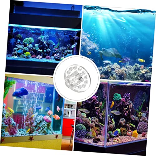 LIOOBO 2sets Acrylic Tank Base Rack for Aquarium Marine Source Decor Smooth Line 10pcs*2