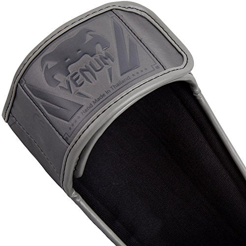 Venum Elite Standup Shin Guards - color: Grey/Grey, size: X-Large