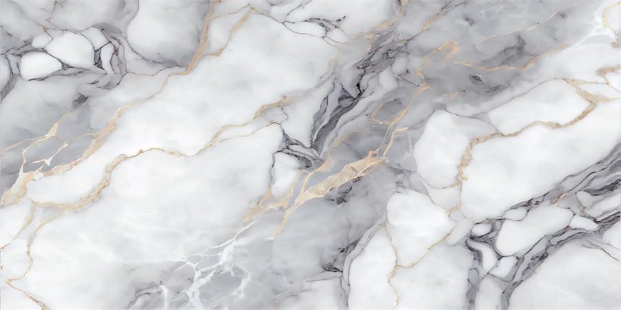 24x16inches Aquarium Background Grey White Marble Luxurious Texture Backdrop Terrarium Background Reptile Habitat Fish Tank Decoration Vinyl Background
