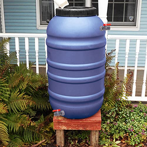 1 Inch PVC Rain Barrel Valve Spigot Kit with Ball Valve and Bulkhead Fitting Adapter for Water Tanks, Aquariums, Pools - size: 1"+valve