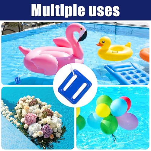 500g Pool Float Anchor Replacement Set, Pool Fountain Float Weight with String, Pools Weight Floating Anchor for Lake Floats Fountains Swimming Areas - color: 500g