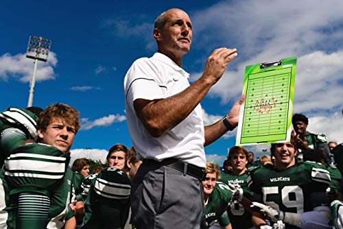 BETTERLINE Football Coaching Board Double Sided Dry Erase Clipboard Sports