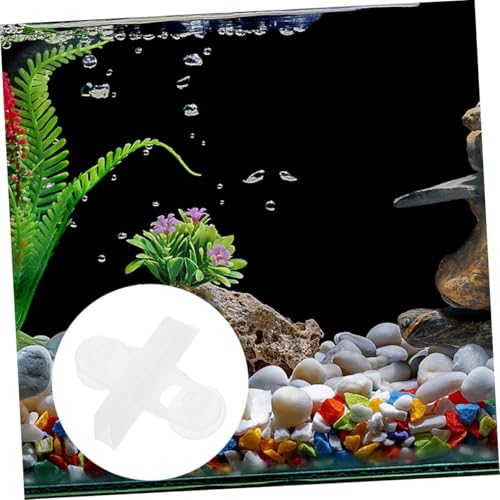 20pcs Aquarium Divider Clips Fish Tank Cup Clips for Separating Boards Easy Installation Antislip Design Material for Securing Aquatic Plants and Decorations