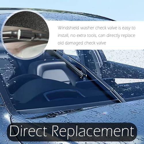 2PCS Windshield Washer Check Valve,Windshield Washer Nozzle Check Valve Compatible with Toyota,Windshields Sprayer Nozzle Checks Valves Replace OEM#85321-26020/85381-AE020