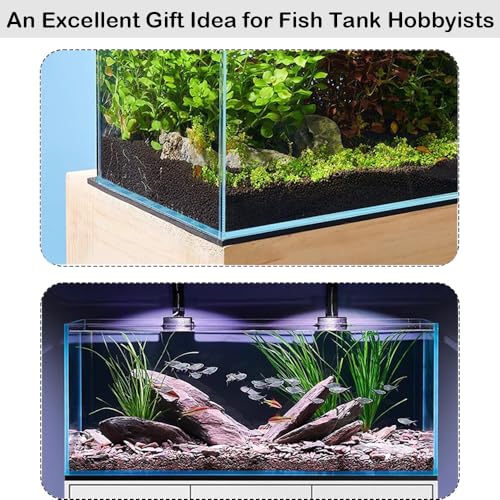 3 Pack Aquarium Leveling Mat Bulk, 23.6x15.7 Inch Fish Tank Pad with Non-Slip for 10 Gallon Fish Tank, 1/4 Inch Thick Waterproof Compressible Neoprene Mat for Under Tank, Tank Base Cushion - color: 3 Pack(23.6x15.7 Inch)