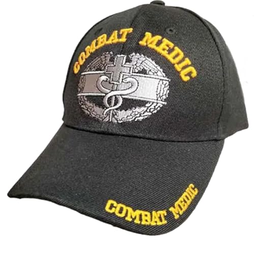 Artisan Owl US Army Officially Licensed Combat Medic Embroidered Adjustable Baseball Cap Hat