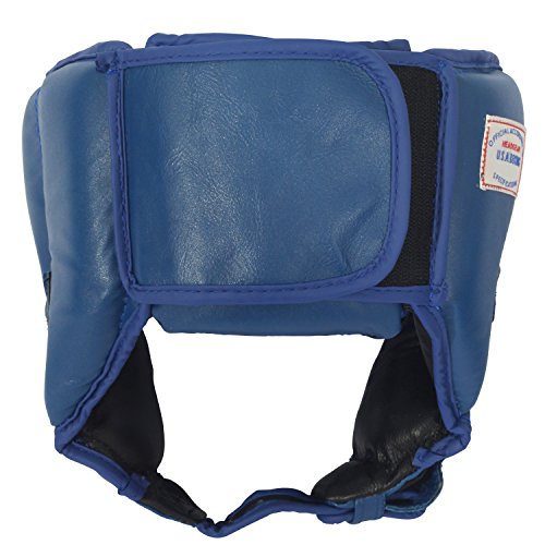 Ringside Competition Boxing Muay Thai MMA Sparring Head Protection Headgear Without Cheeks - color: Black, size: Medium
