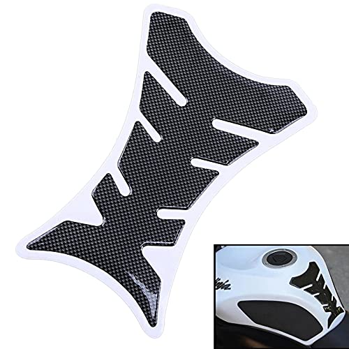 Fuel Tank Protector Decal, Chrome Decal Sticker Vinyl Decal Emblem Protection Gas Tank Pad for Yamaha YZF-600 R6 2017 2018 2019 2020 2021 Tank Sticker Protector