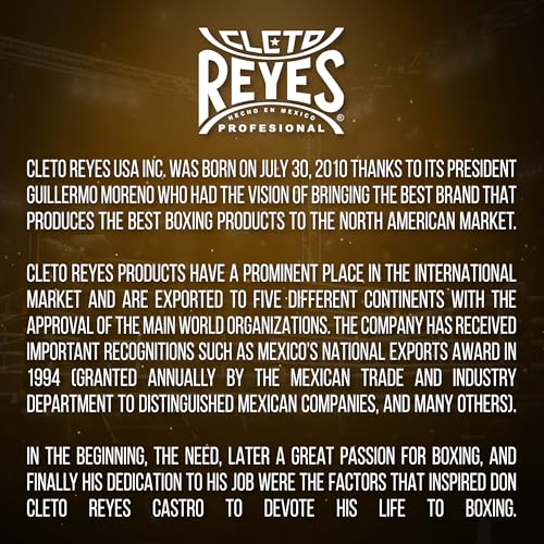 CLETO REYES Training Boxing Gloves with Hook and Loop Closure for Sparring and Heavy Punching Bags, Men and Women, MMA, Kickboxing, Muay Thai, 80th Anniversary - size: 14oz.