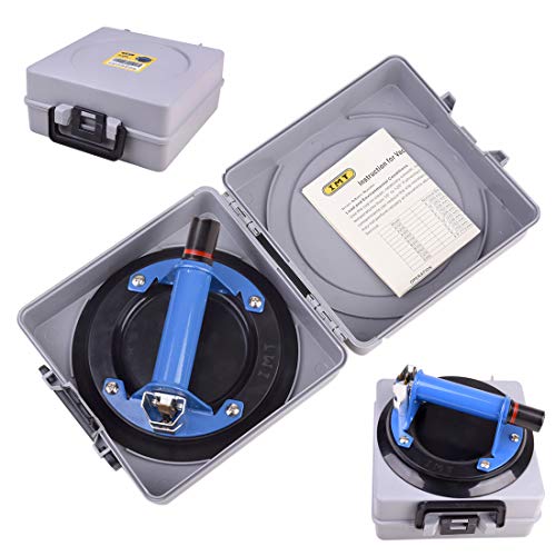 IMT 8" Metal Glass Suction Cup for Rough Surface, Vacuum Glass Lifter Sucker Lifter for Granite Lifting & Window Replacement, with Carrying Case - size: 8" for Rough Surface