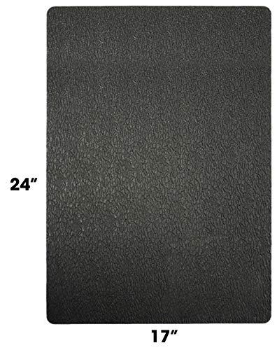 Stay-in-Place Machine Mat - 17" x 24" - Calms Vibration and Dampens Noise. Made in USA. - size: Machine Mat 17" x 24"