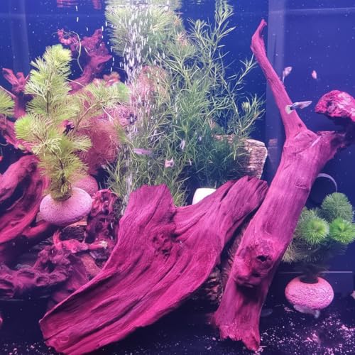 emours Aquarium Driftwood Fish Tank Decoration, Natural Wood, Large | 9-12 Inch Length