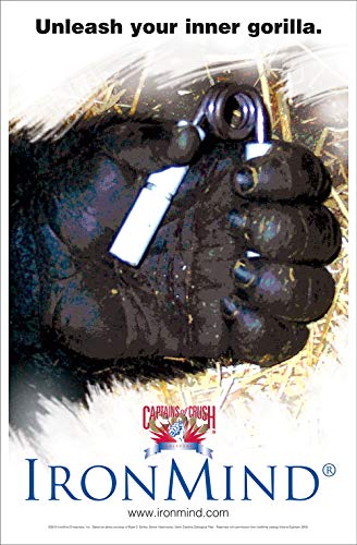 IronMind Captains of Crush Gripper | The Gold Standard of Grippers, Made in the USA - size: 11. No. 4 (365 lb)
