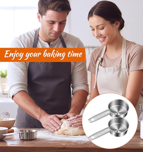 2 Pcs 1/4 Cup Measuring Cup, Clear Plastic Measuring Cup, Accurate Scale Measuring Tool for Liquid & Dry Ingredients, Cooking Tool for Home and Kitchen Use