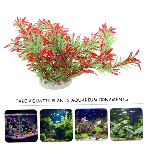 1pc Artificial Water Grass for Fish Tank Decoration Lifelike Aquatic Plant Suitable for Freshwater Aquariums Aquarium Vitality