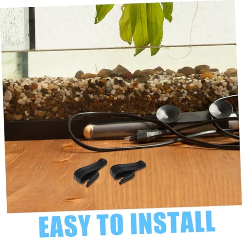 6pcs Hose Holder Clips for Fish Tank Tube Clamps for Water Change Fits Pipes Sturdy Easy to Install Aquarium Accessories