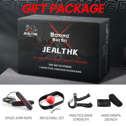 Heavy Punching Bag Set for Adults- Unfilled