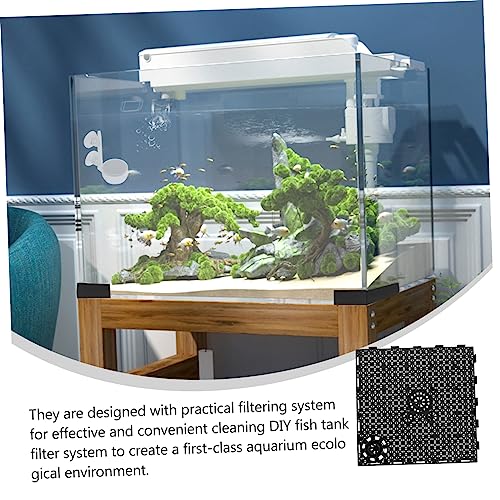 Toddmomy 12pcs Aquarium Isolation Plates Divider Boards for Fish Tank for Breeding and Water Filtration Easy to Install Expandable Strong Support