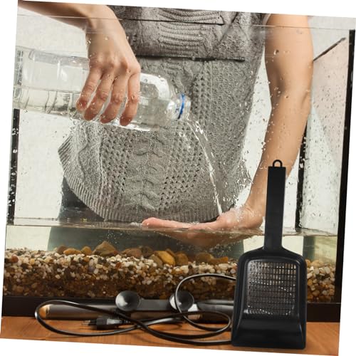 Toddmomy Fish Tank Sand Shovel Aquarium Cleaning Tool for Efficient Sediment Removal and Lightweight Design for Use Aquariums and Fish Tanks