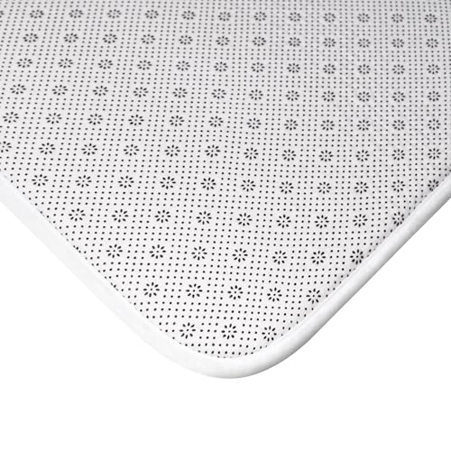 Premium UV-Reactive Fish Tank Gravel Bath Mat with Memory Foam Microfiber and Anti-Slip Backing