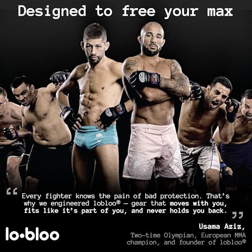 lobloo Free Female Patented Athletic Pelvic Cup Protection for the Close-up Sports and Stand up Activity Like MMA, Grappling, BJJ, Krav MAGA, Horse Riding, MTB, BMX. One Size +9yrs