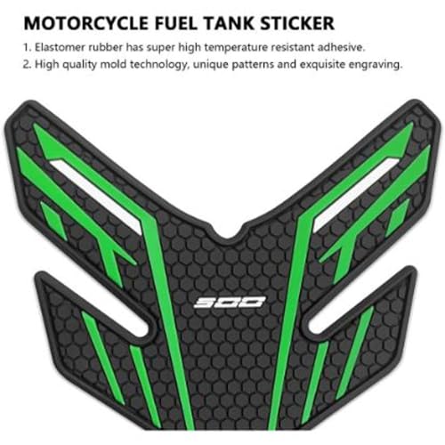 For Ninja 500 Z500 Ninja 500 SE Ninja500 2024 2025 2026 New Accessories Side Fuel Tank Pads Protection Stickers Decals Fuel Tank Knee Pads Traction Pads Fuel Tank Pads (Green)