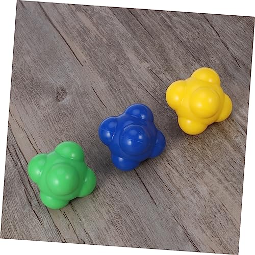 Agility Training Reaction Ball 58mm Silicone Ball for Hand-Eye Coordination Medium Difficulty for Baseball Training and Speed Drills
