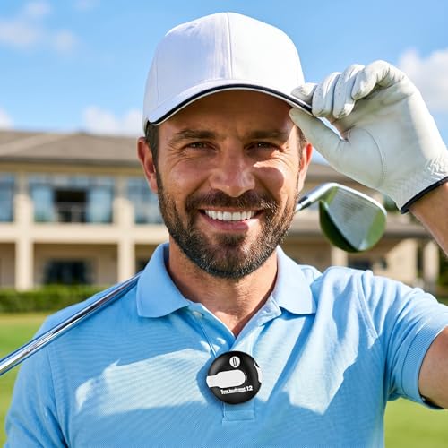 3 Pcs Golf Stroke Counter 1.2" Clip - color: black, white, light blue